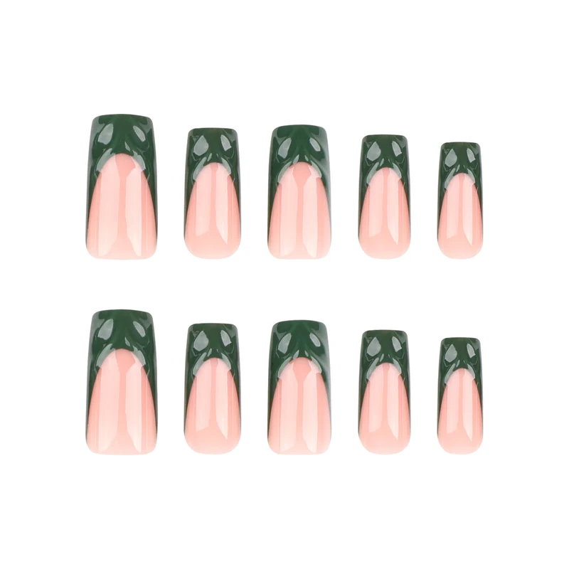 Artful Nail Extensions with Botanical Design Stornfield