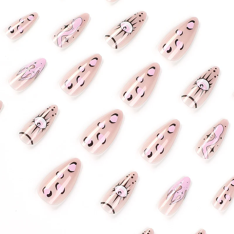 Artful Nail Extensions in Creative Design Stornfield