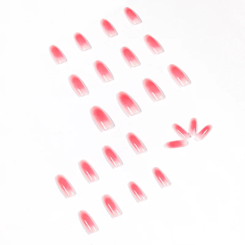 Artful Nail Extensions in Elegant Ombre Design Stornfield