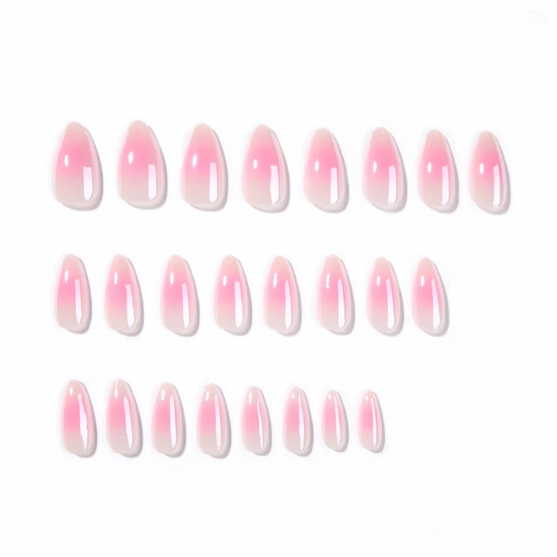 Artful nail extensions in elegant ombre design Stornfield