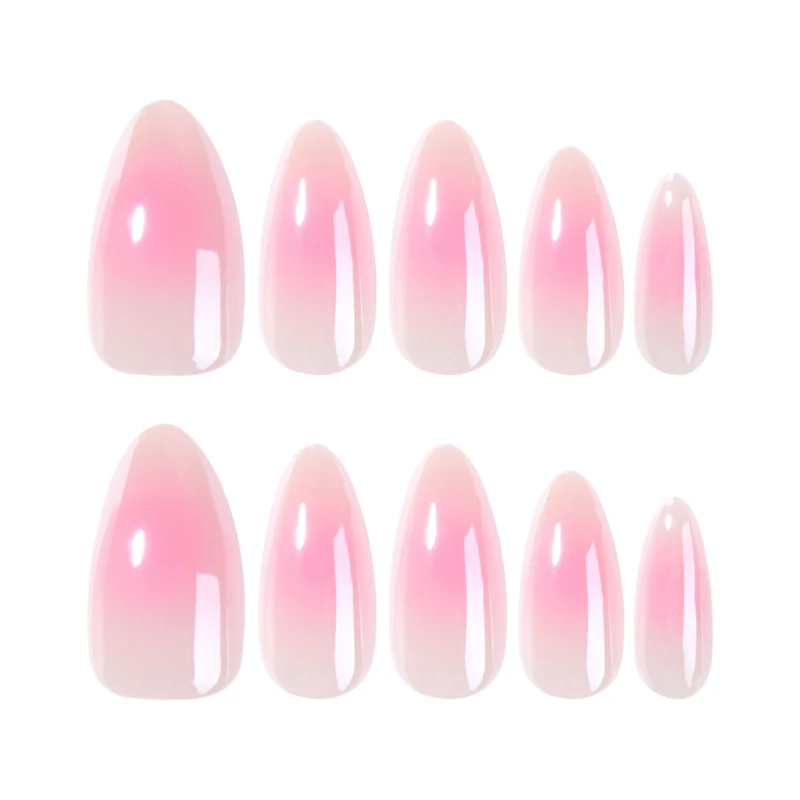 Artful nail extensions in elegant ombre design Stornfield