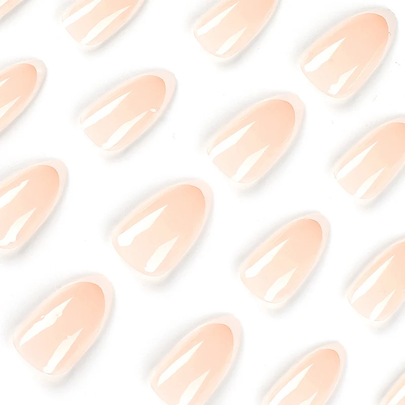 Artistic Nail Extensions in Elegant French Tip Design Stornfield