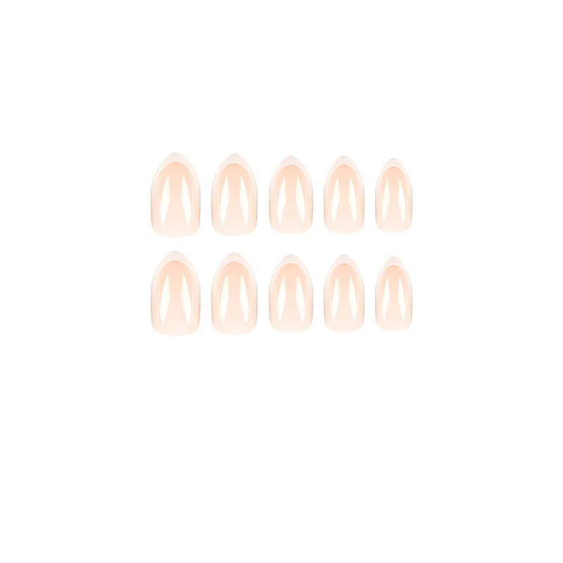 Artistic Nail Extensions in Elegant French Tip Design Stornfield