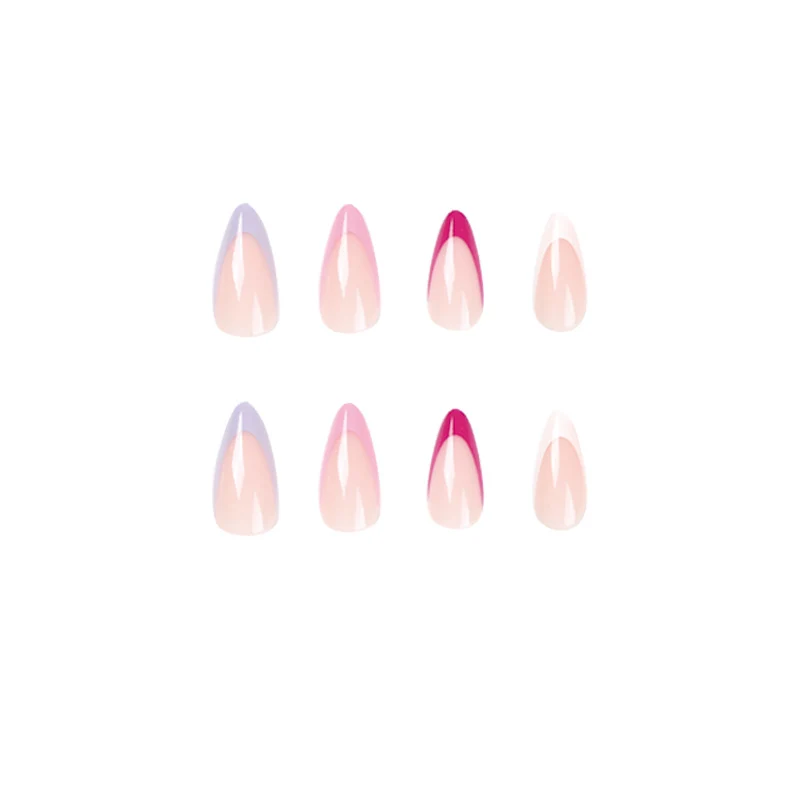 Artful Nail Tips with Creative Gradient Color Stornfield