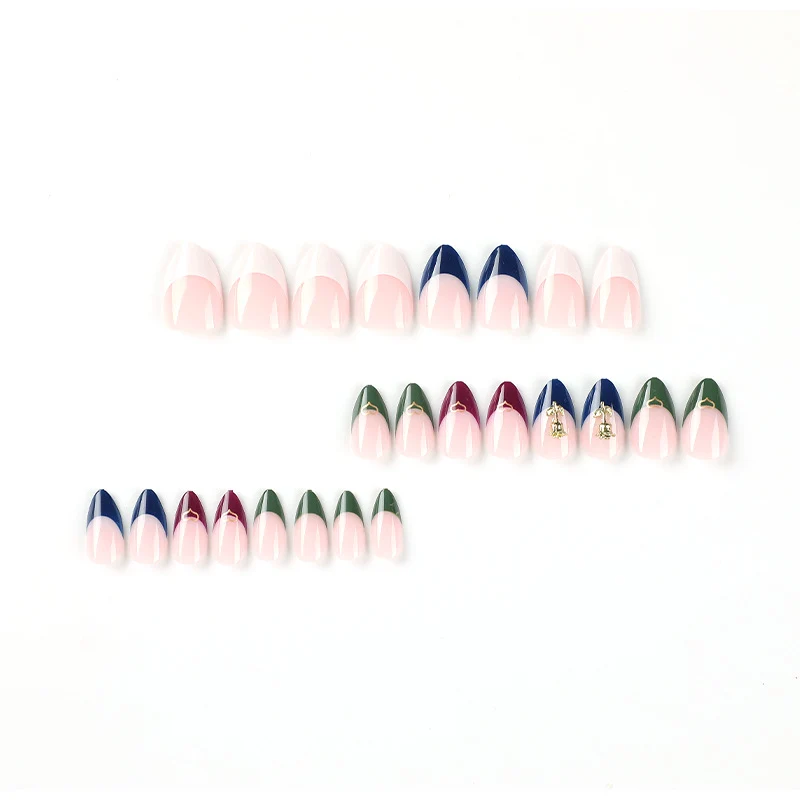 Artful Nail Tips with Glamorous Accents Stornfield