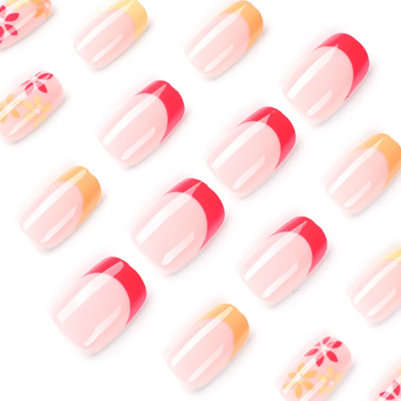 Artful nail art with delicate floral accents Stornfield