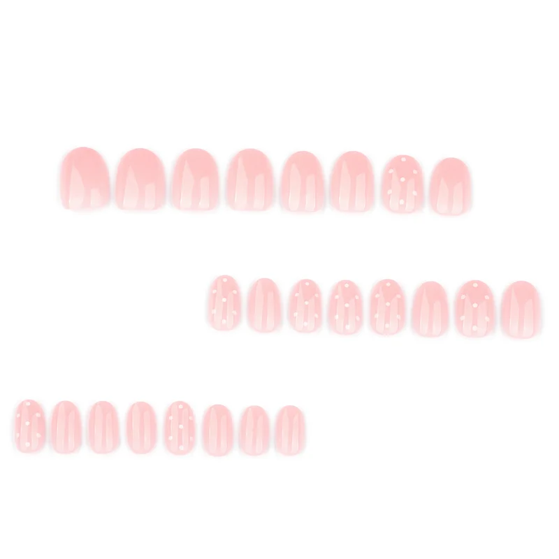 Artful Nail Art with Delicate Dot Design Stornfield