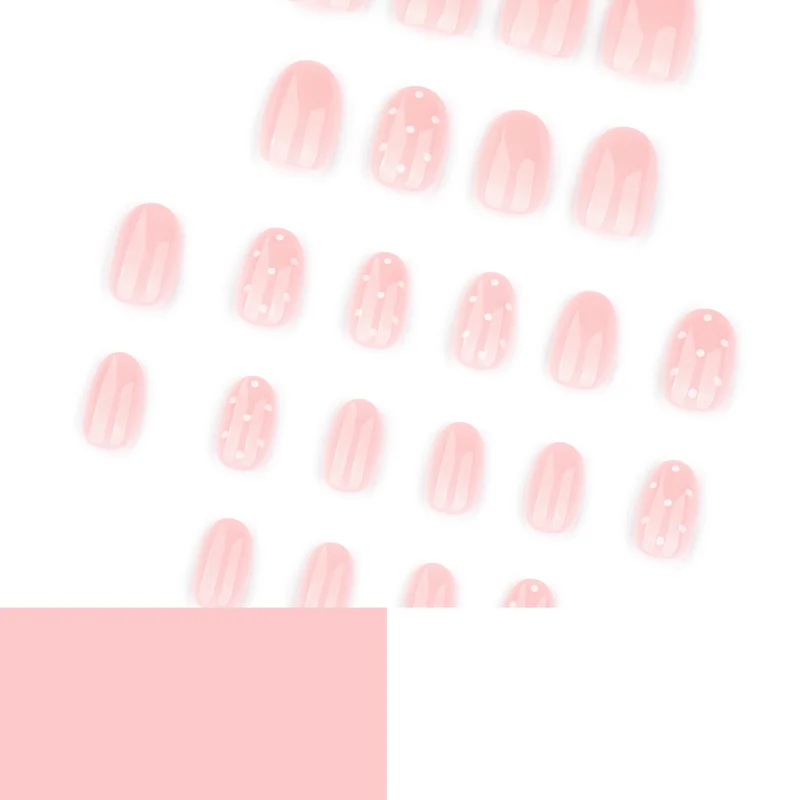 Artful Nail Art with Delicate Dot Design Stornfield