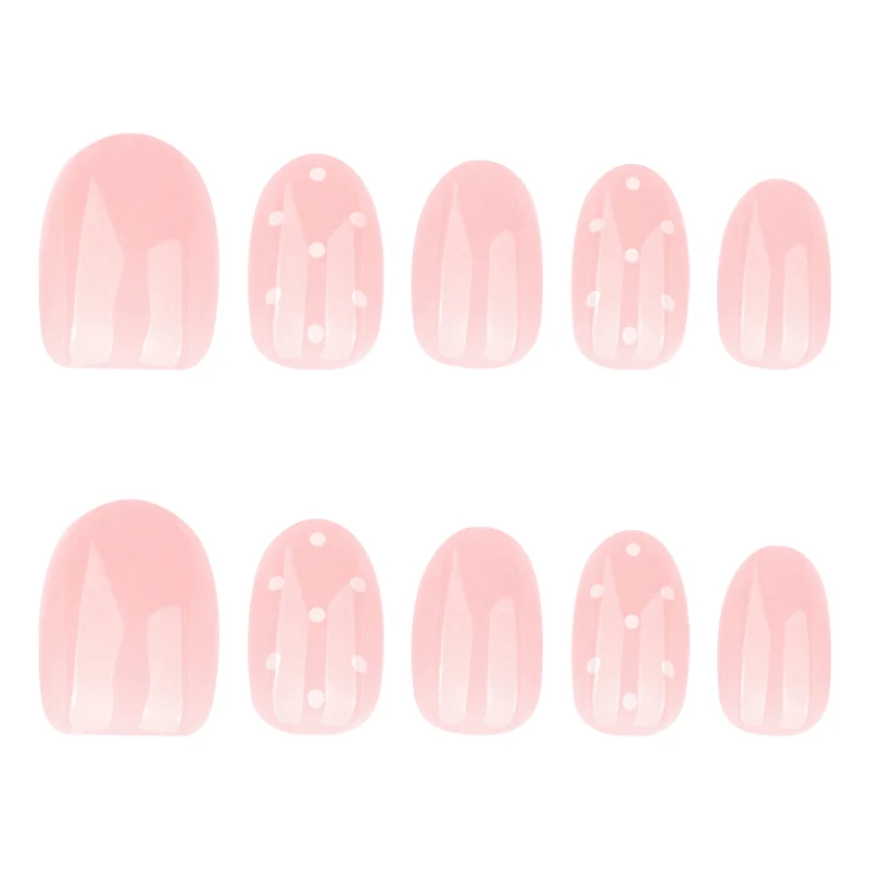 Artful Nail Art with Delicate Dot Design Stornfield