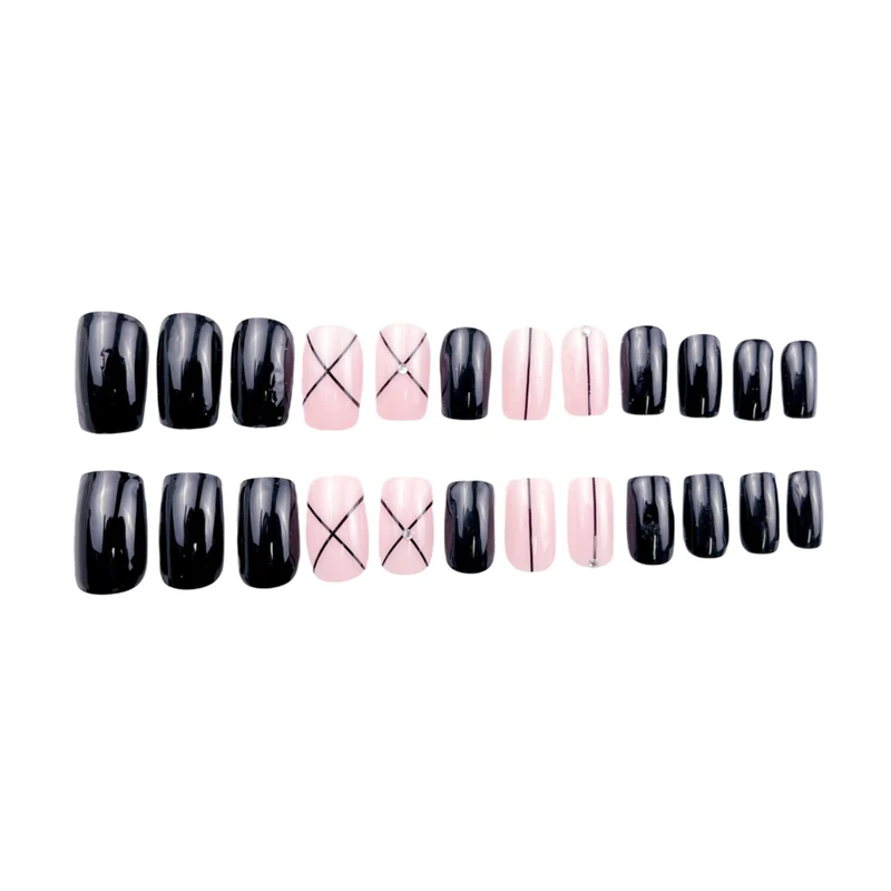 Stylish Geometric Pattern Nail Art Stornfield