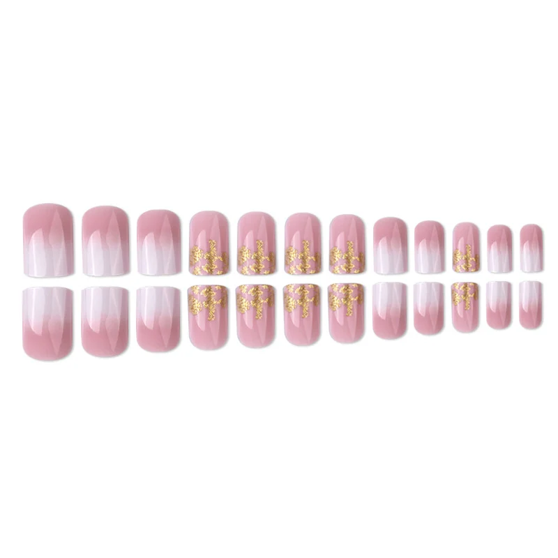 Stunning Ombre and Glitter Nail Extensions Stornfield