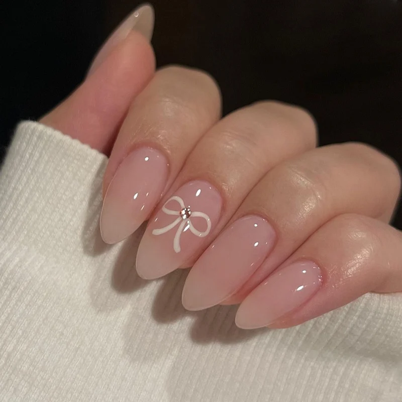Ornate Butterfly-Inspired Acrylic Nail Extensions Stornfield