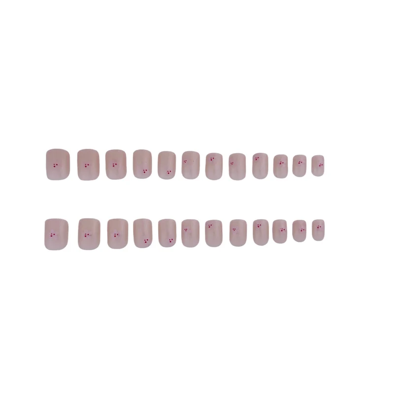 Floral Design Press-On Nail Extensions Stornfield
