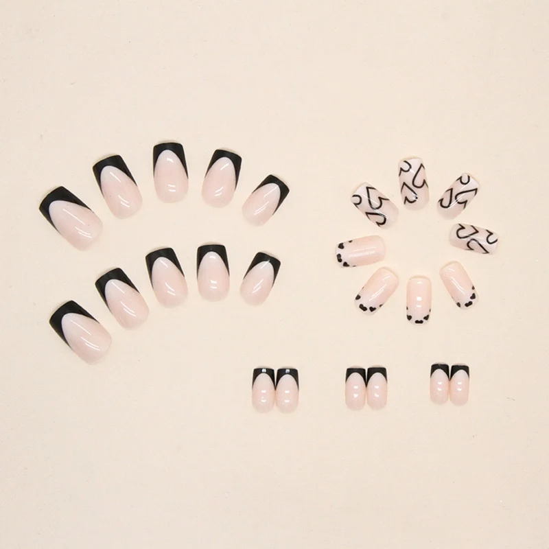 Elegant Heart Pattern Nail Art Stornfield