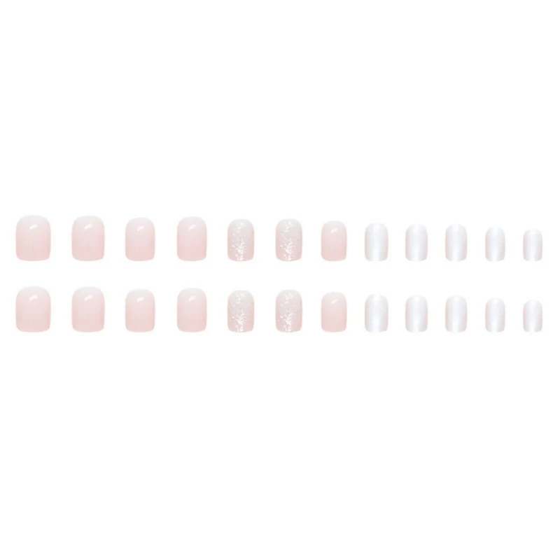 Elegant Glossy Press-On Nail Set Stornfield