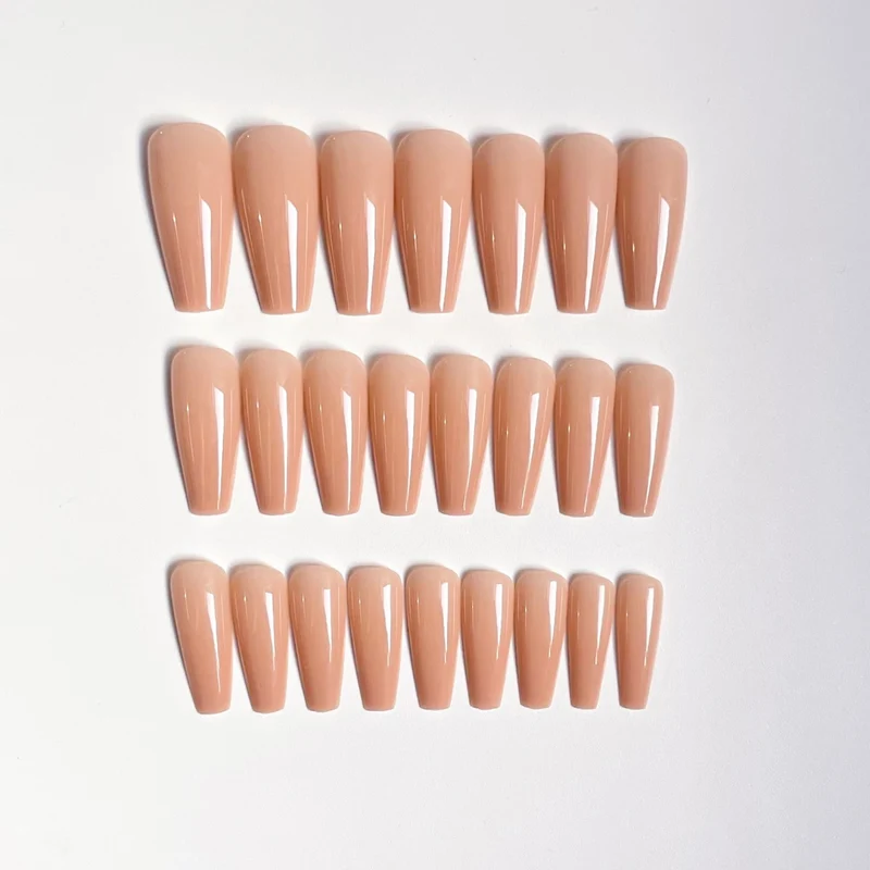Elegant Glossy Nail Extensions Stornfield