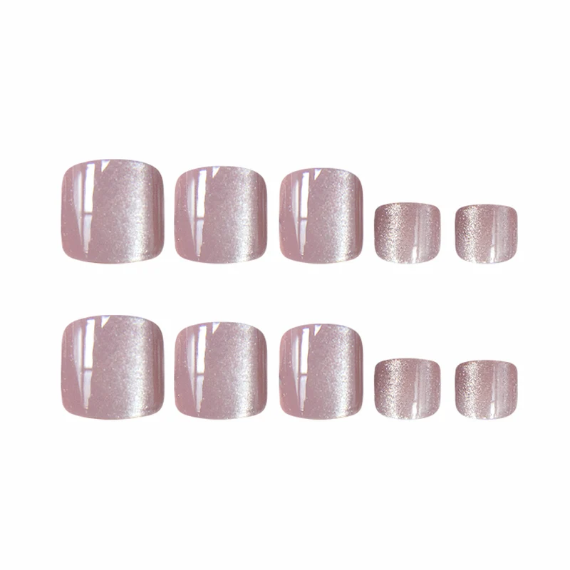Elegant Glittered Pedicure Nail Art Stornfield