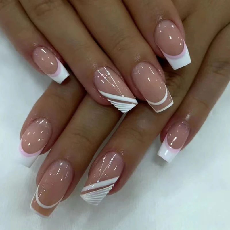 Modern Geometric Nail Art Stornfield