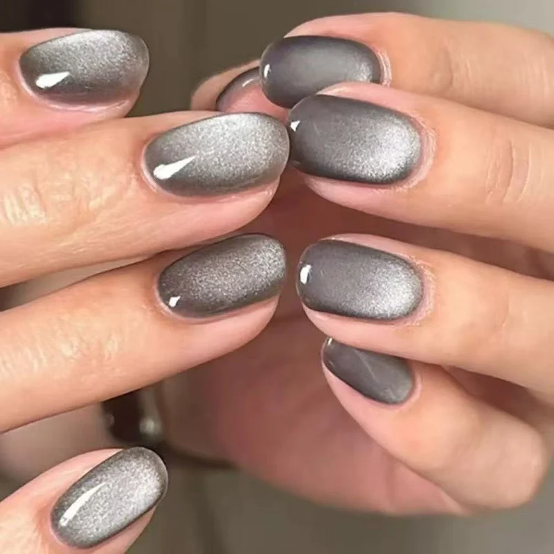 Metallic Ombre Nail Art Extensions Stornfield