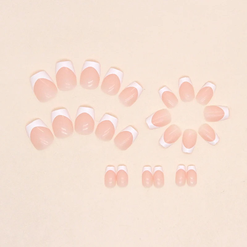 French Tip Acrylic Nail Extensions Stornfield
