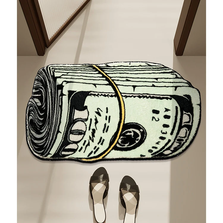Geld-Themen-Fußmatte