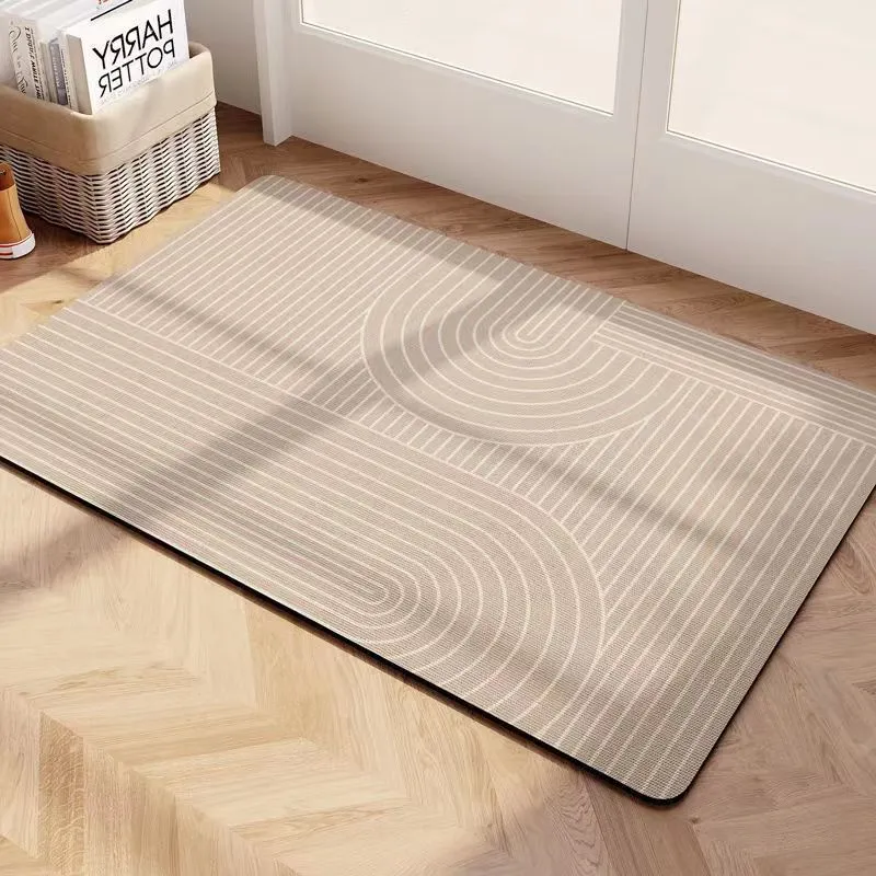 Moderner geometrischer Musterbereichsteppich