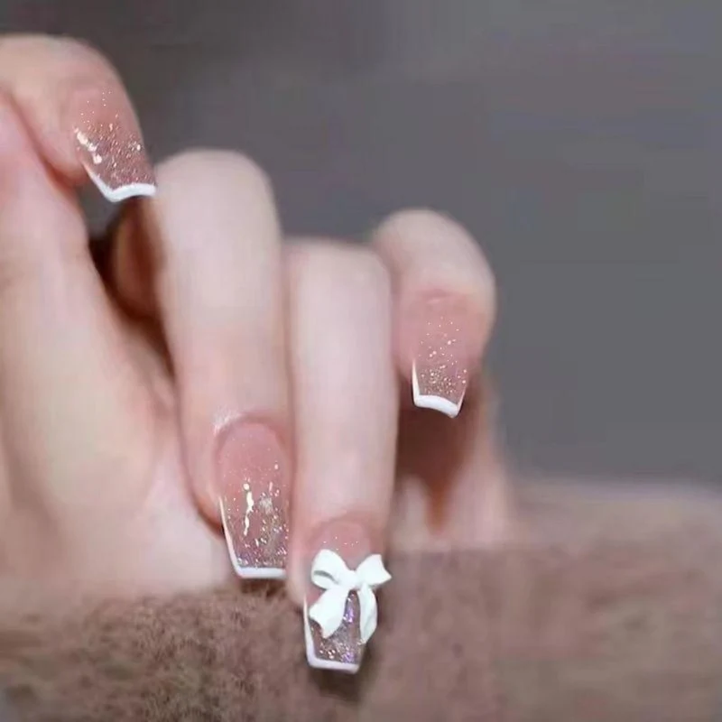 Elegant Floral Nail Art Extensions Stornfield