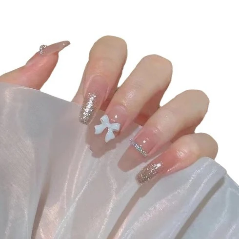 Elegant Floral Nail Art Extensions Stornfield