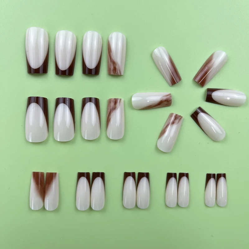 Elegant Coffin Nail Extensions Stornfield