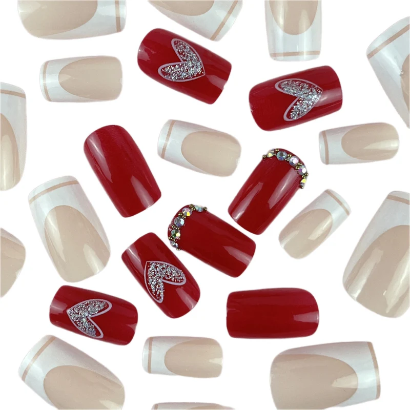 Decorative Heart Nail Art Stornfield