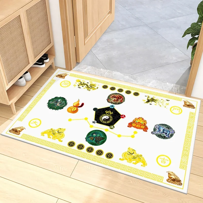 Dekorative zodiakthematische Bereichsmatte