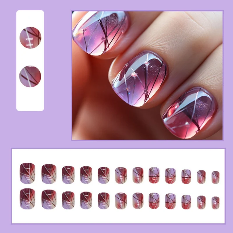 Artistic Ombre Nail Art Extensions Stornfield