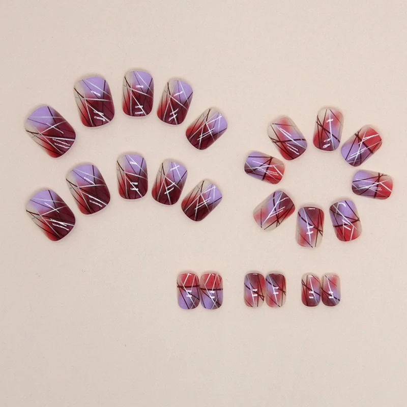 Artistic Ombre Nail Art Extensions Stornfield
