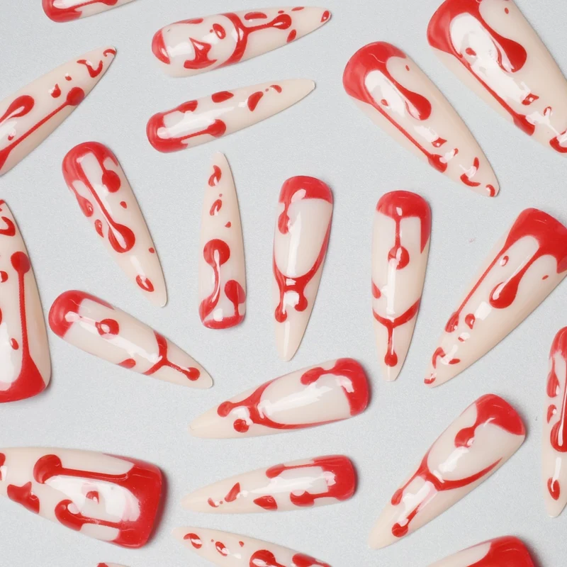 Artistic Halloween Themed Nail Art Stornfield