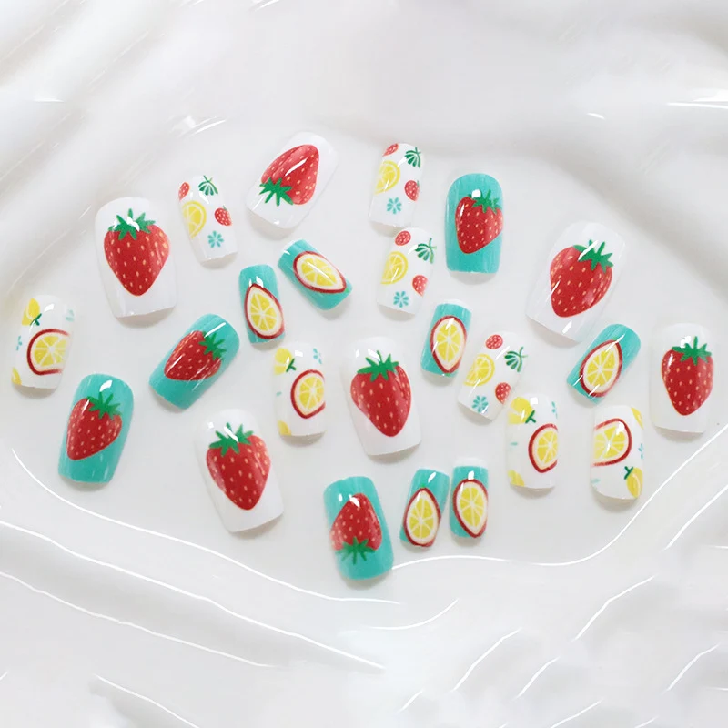 Artistic Fruit-Themed Nail Art Stornfield
