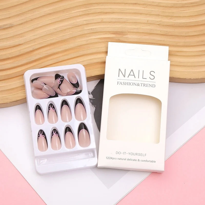 Stylish DIY Press-On Nail Art Set Stornfield