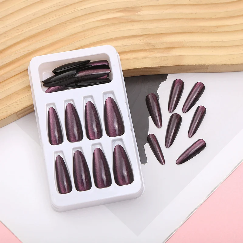 Stiletto Ombre Press-On Nails Stornfield