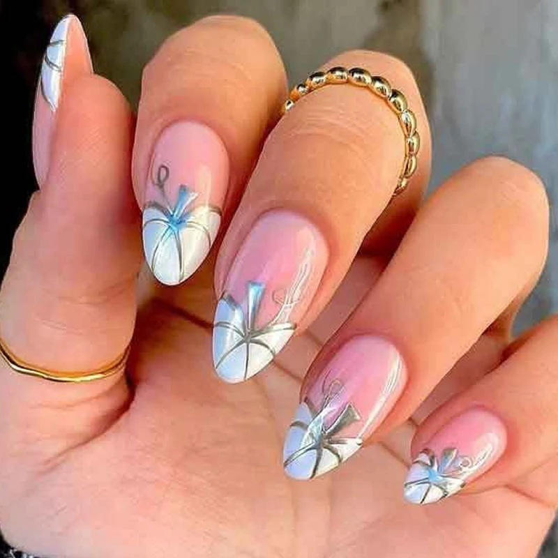 Premium Nail Art Press-On Set Stornfield