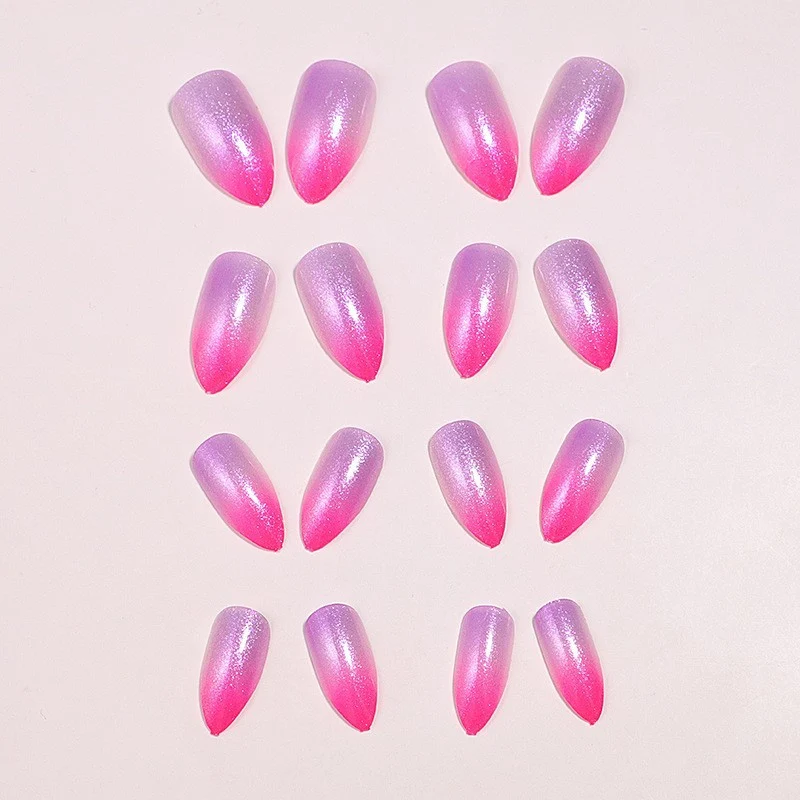 Premium Glossy Design Press-On Nails Stornfield