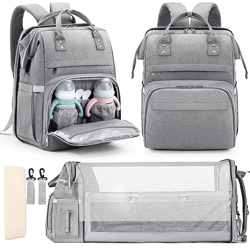 Multi-Functional Diaper Backpack with Insulated Compartment Stornfield
