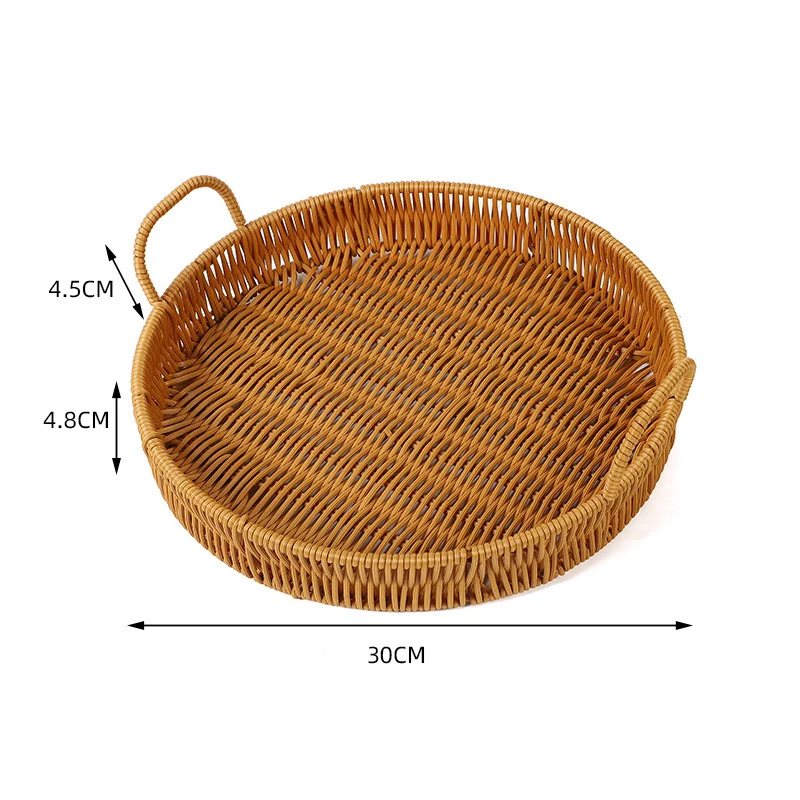 Rundergewebtes Serviertablett Karnz