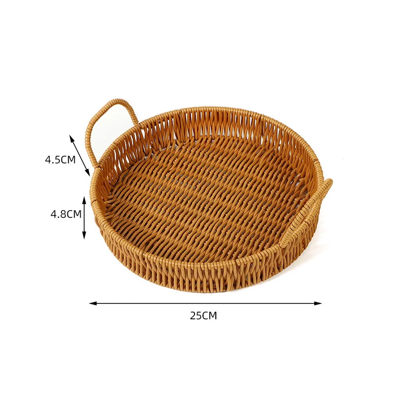 Rundergewebtes Serviertablett Karnz