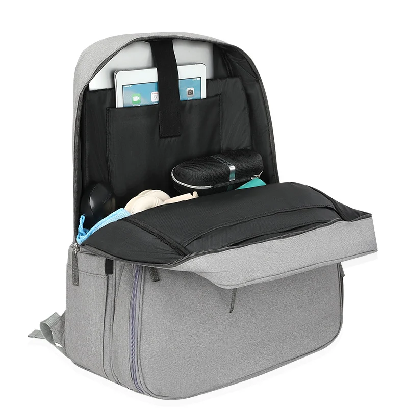 Multi-Compartment Fitness Backpack with Shoe Storage Stornfield