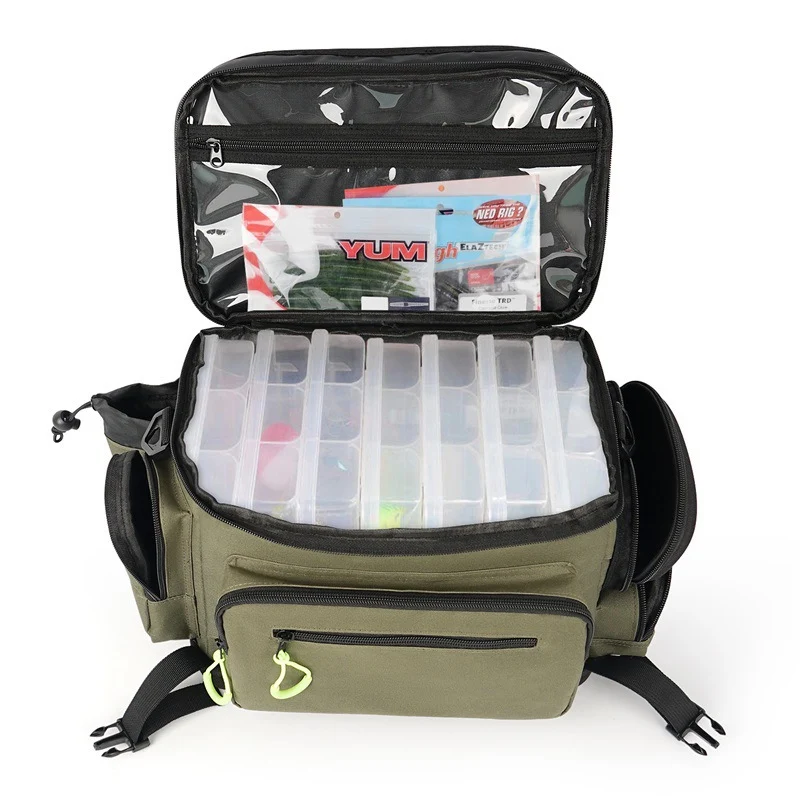 Multi-Compartment Fishing Gear Storage Backpack Stornfield