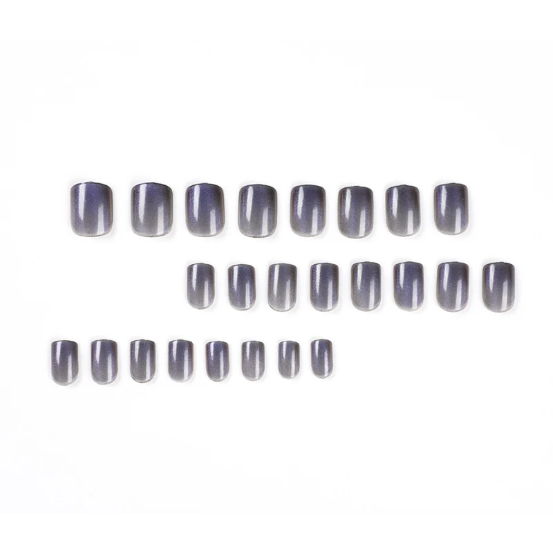Glamorous nail extensions with glitter effect Stornfield
