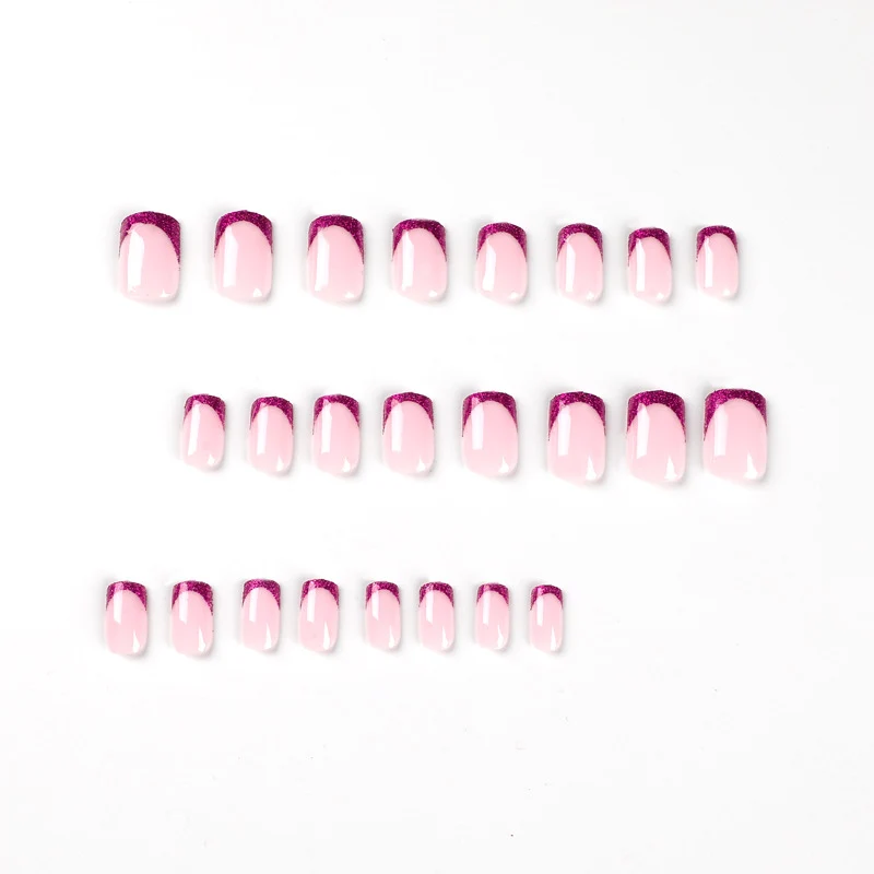 Glamorous nail art with glitter decoration Stornfield