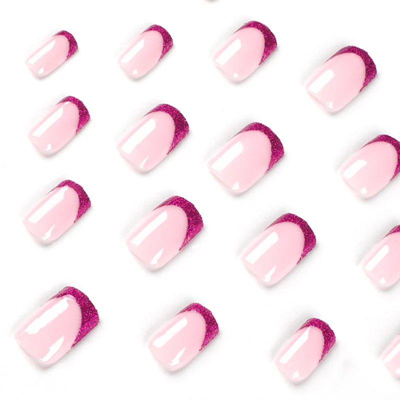 Glamorous nail art with glitter decoration Stornfield