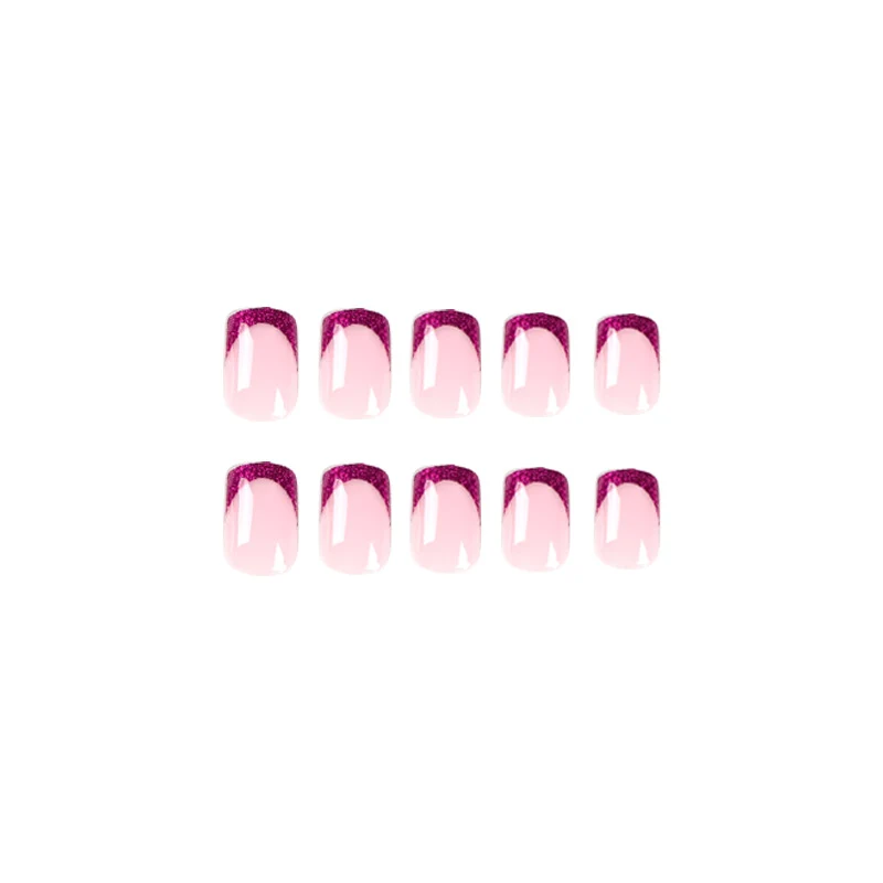 Glamorous nail art with glitter decoration Stornfield
