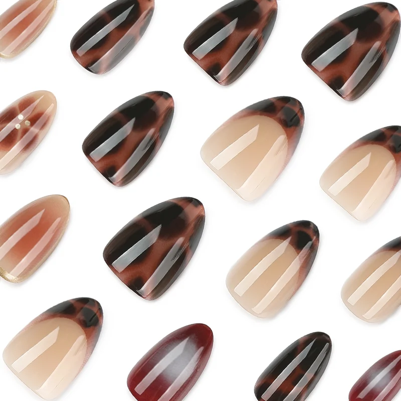 Glamorous acrylic stiletto nails with elegant glitter design Stornfield