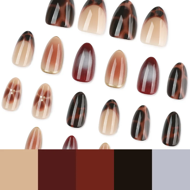 Glamorous acrylic stiletto nails with elegant glitter design Stornfield